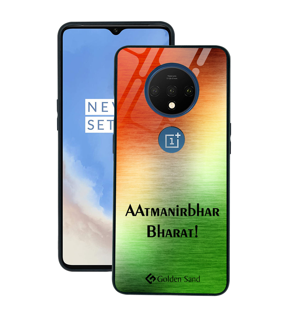 OnePlus 7T Designer Case Tempered Glass Series