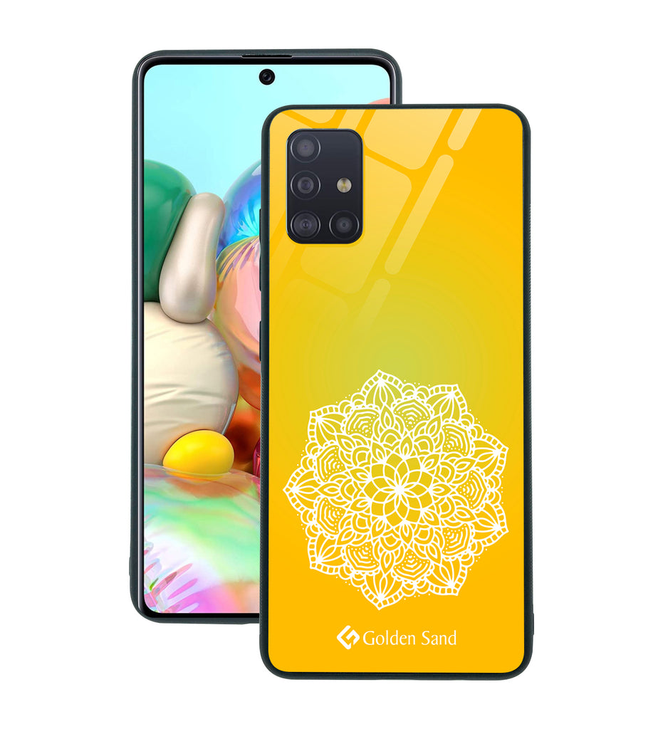 Samsung Galaxy A71 Designer Case Tempered Glass Series