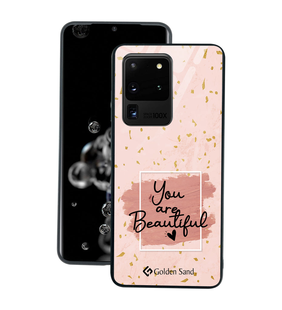 Samsung Galaxy S20 Ultra Designer Case Tempered Glass Series