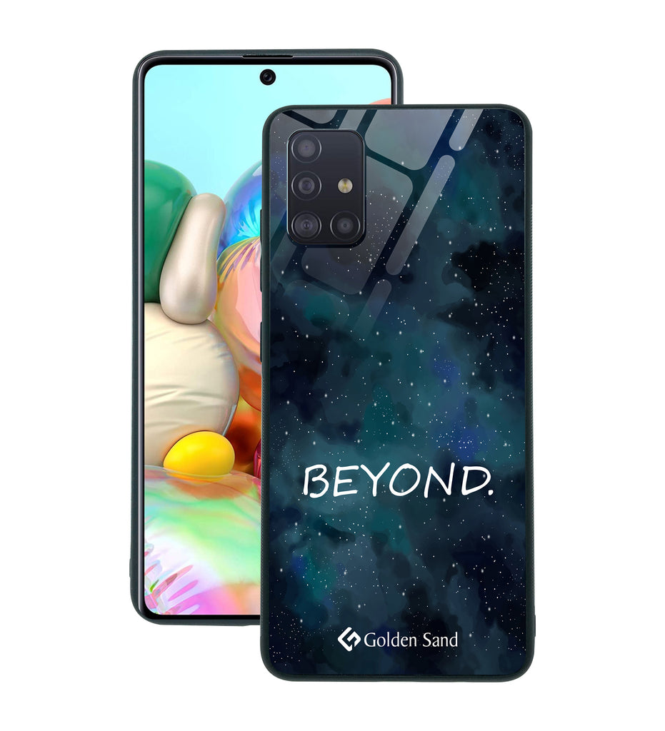 Samsung Galaxy A71 Designer Case Tempered Glass Series