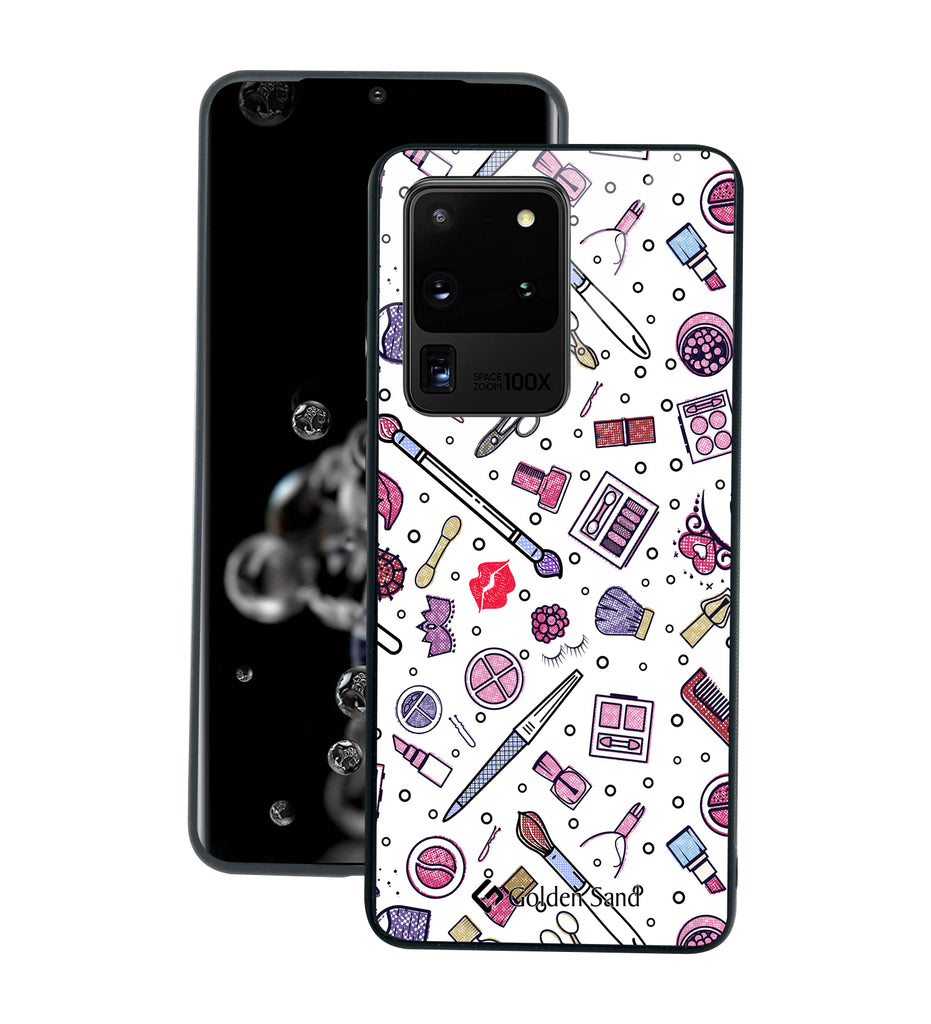 Samsung Galaxy S20 Ultra Designer Case Tempered Glass Series