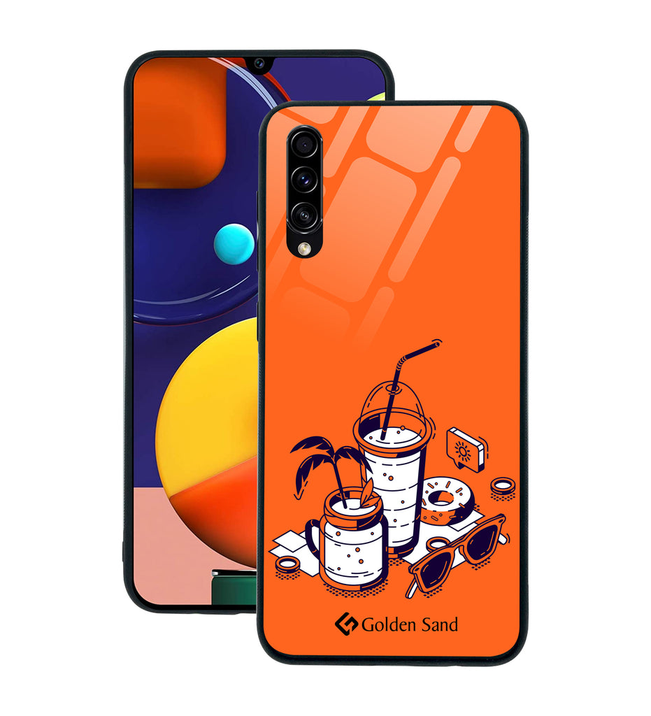 Samsung Galaxy A50s Designer Case Tempered Glass Series