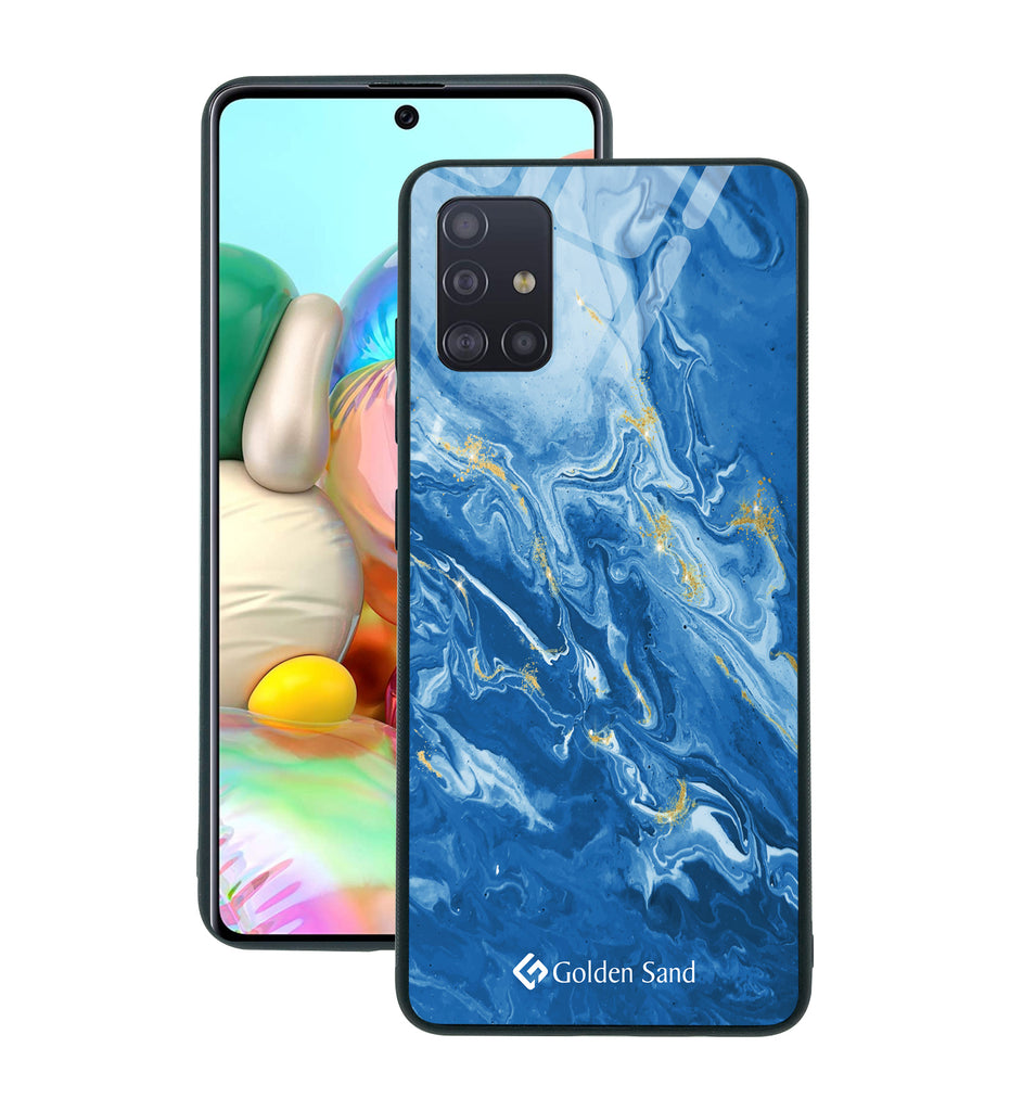 Samsung Galaxy A71 Designer Case Tempered Glass Series