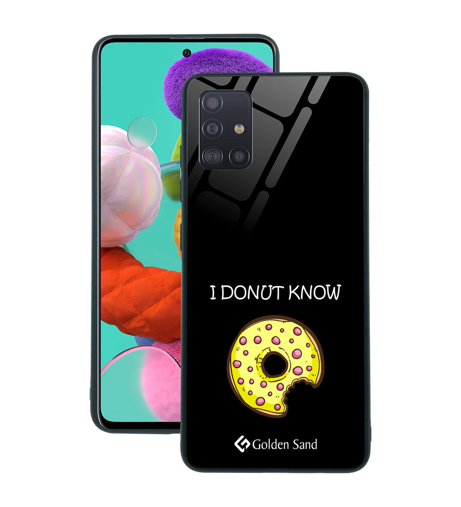 Samsung Galaxy A51 Designer Case Tempered Glass Series