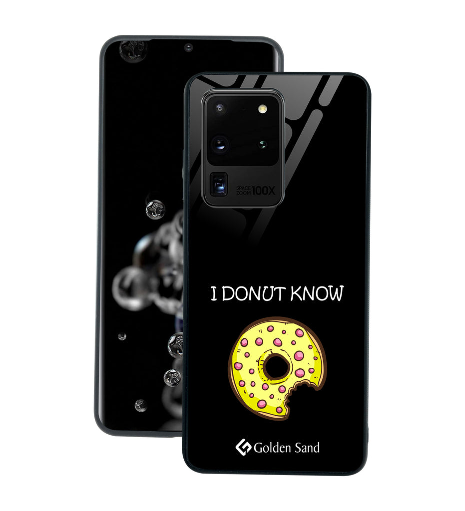 Samsung Galaxy S20 Ultra Designer Case Tempered Glass Series