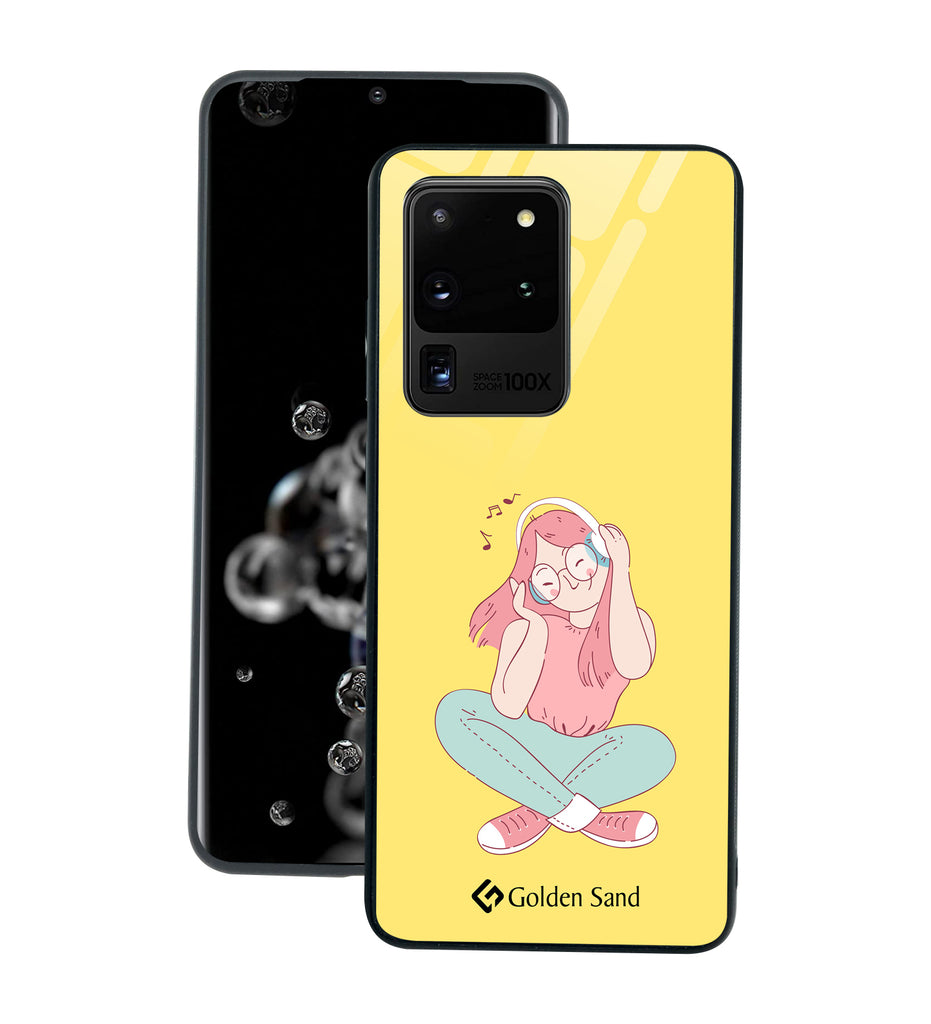 Samsung Galaxy S20 Ultra Designer Case Tempered Glass Series