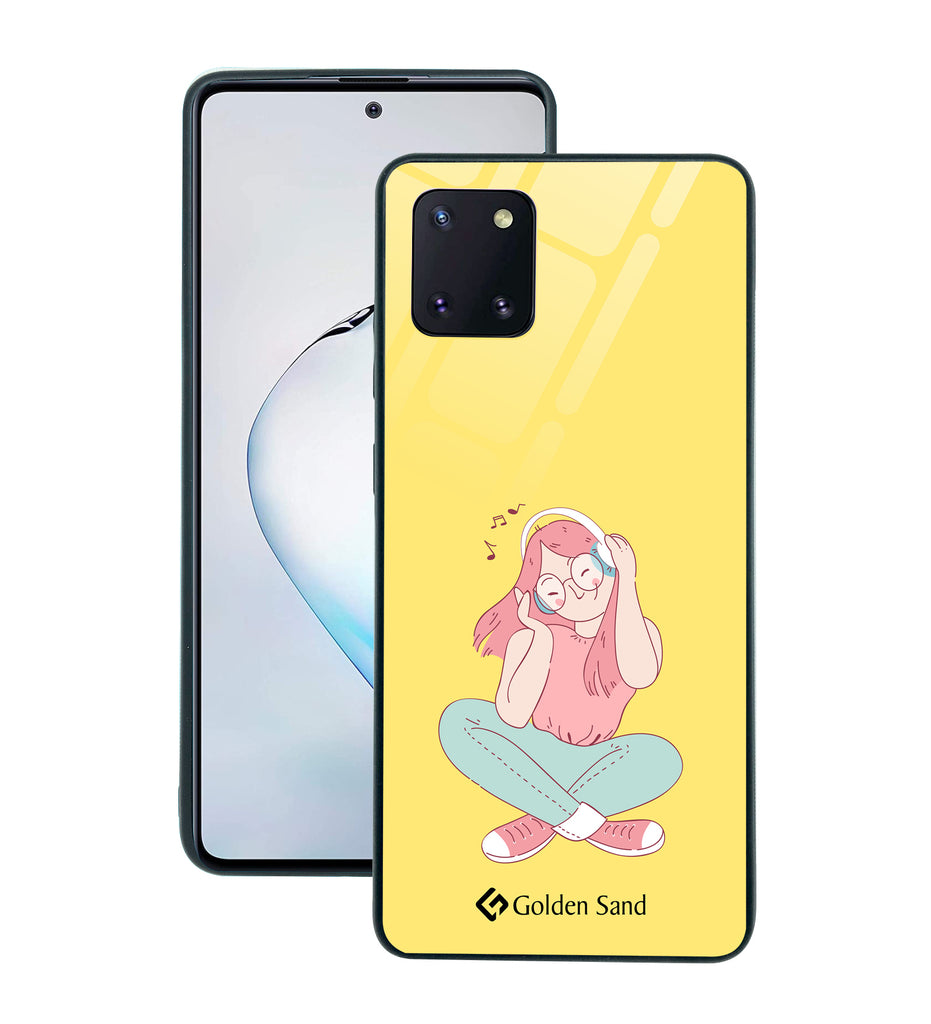 Samsung Galaxy Note10 Lite Designer Case Tempered Glass Series
