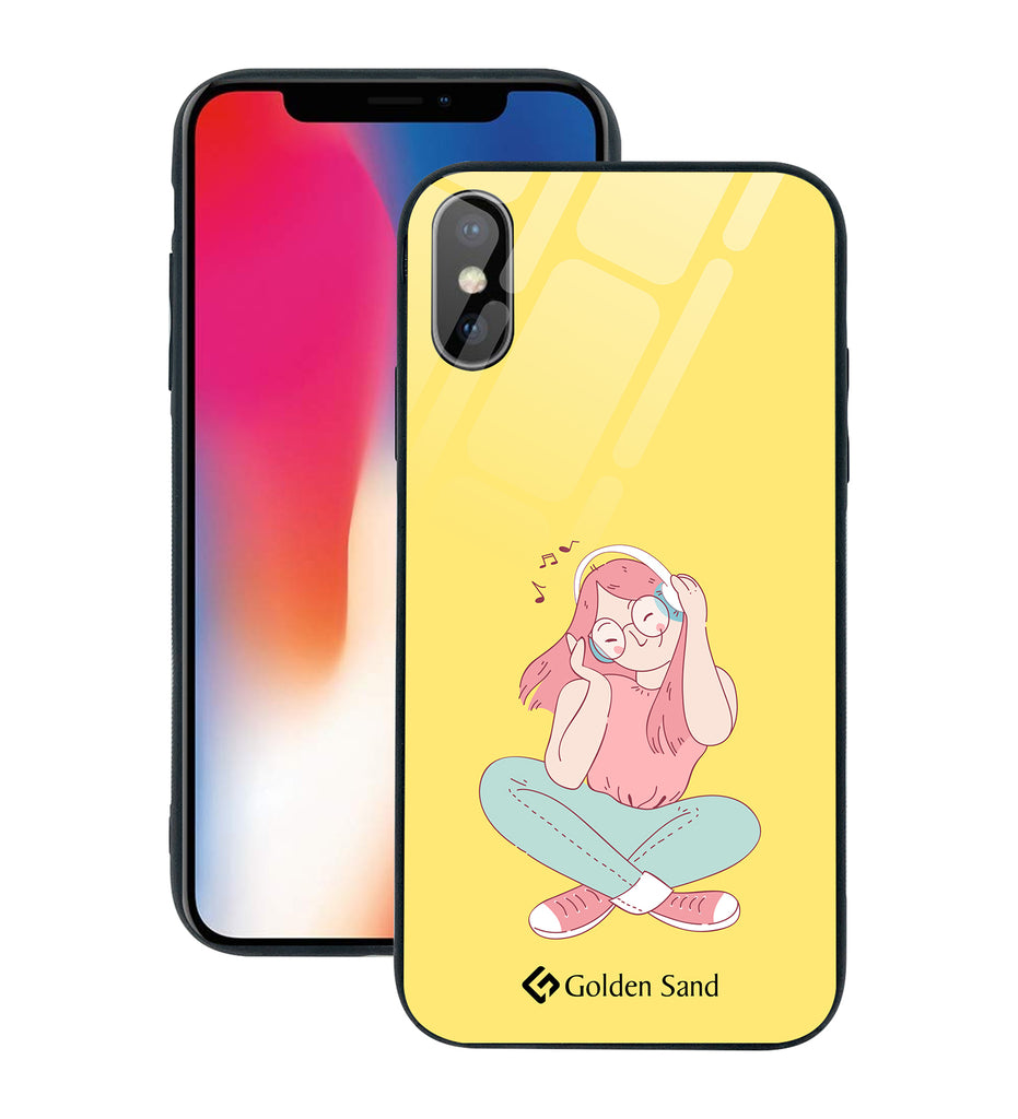 Apple iPhone X, XS Designer Case Tempered Glass Series