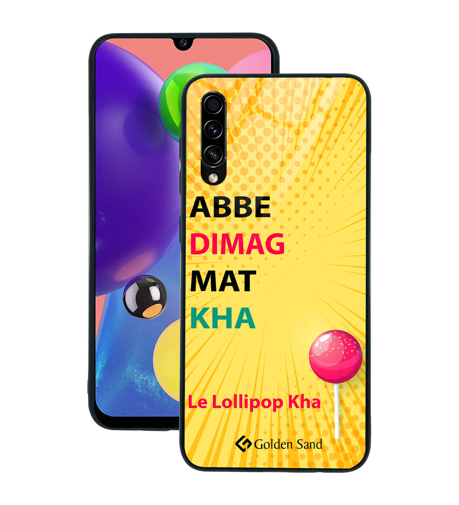 Samsung Galaxy A70s Designer Case Tempered Glass Series