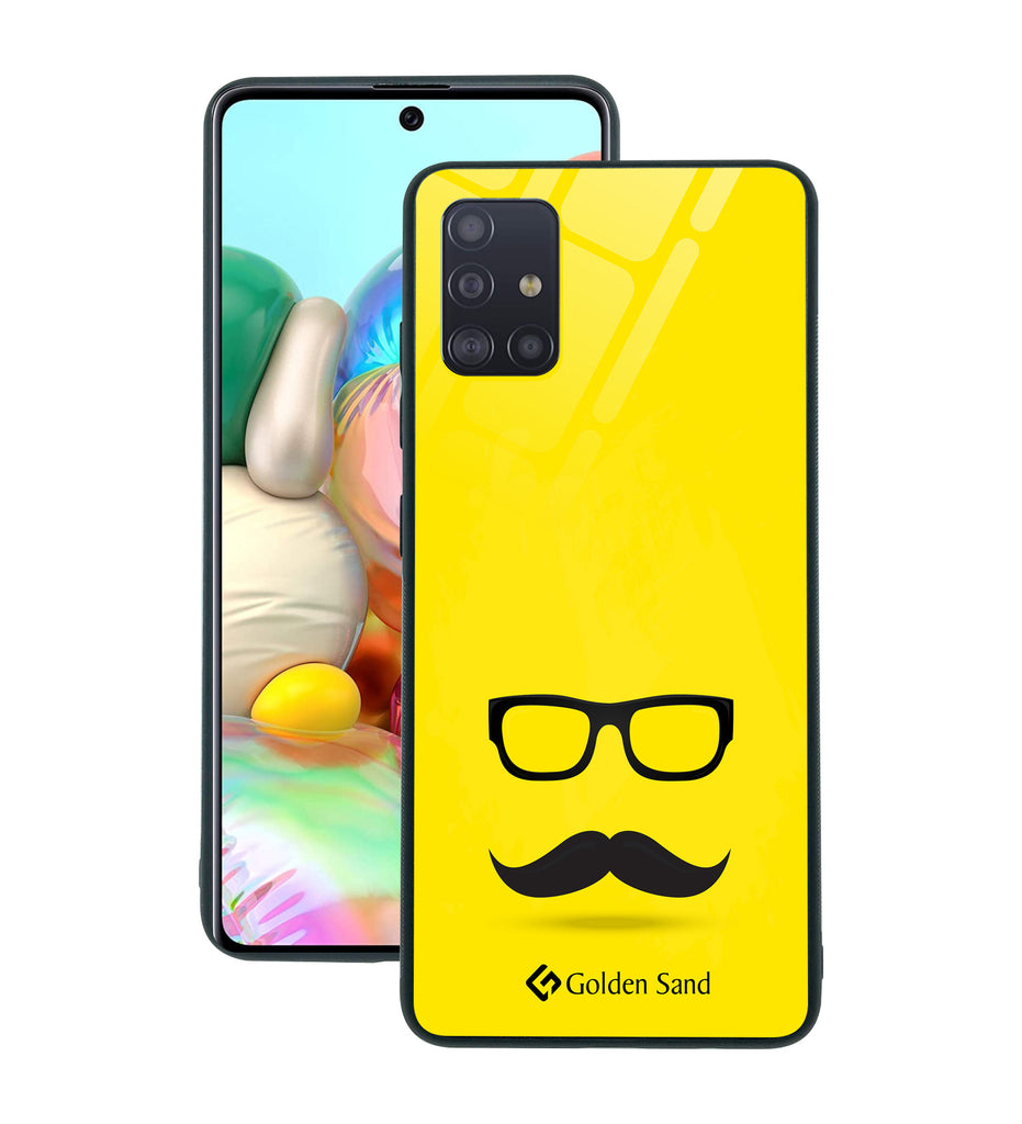 Samsung Galaxy A71 Designer Case Tempered Glass Series