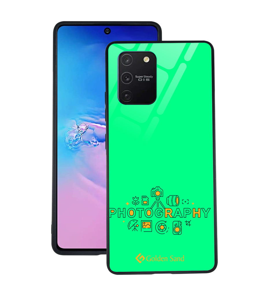 Samsung Galaxy S10 Lite Designer Case Tempered Glass Series