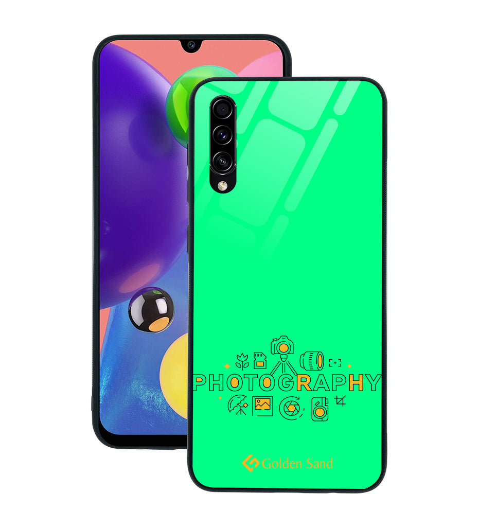 Samsung Galaxy A70s Designer Case Tempered Glass Series