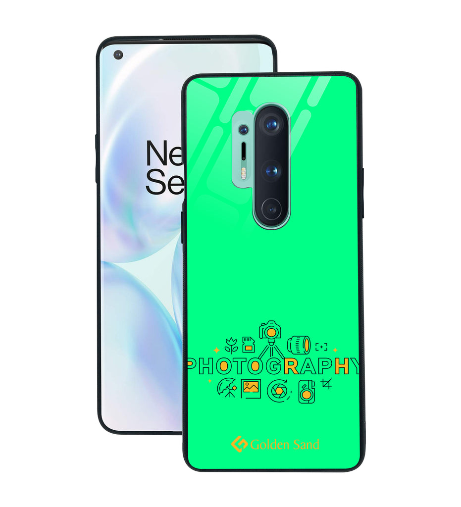 OnePlus 8 Pro Designer Case Tempered Glass Series