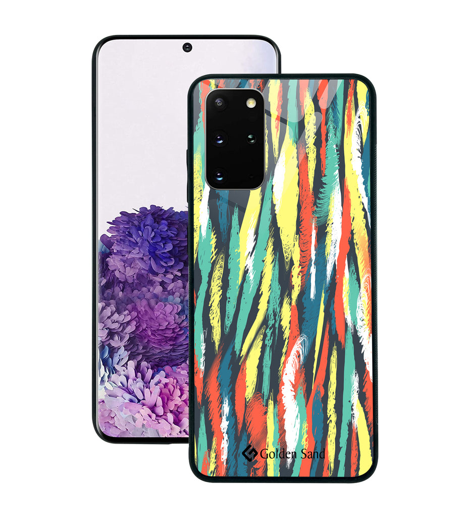 Samsung Galaxy S20 + Designer Case Tempered Glass Series