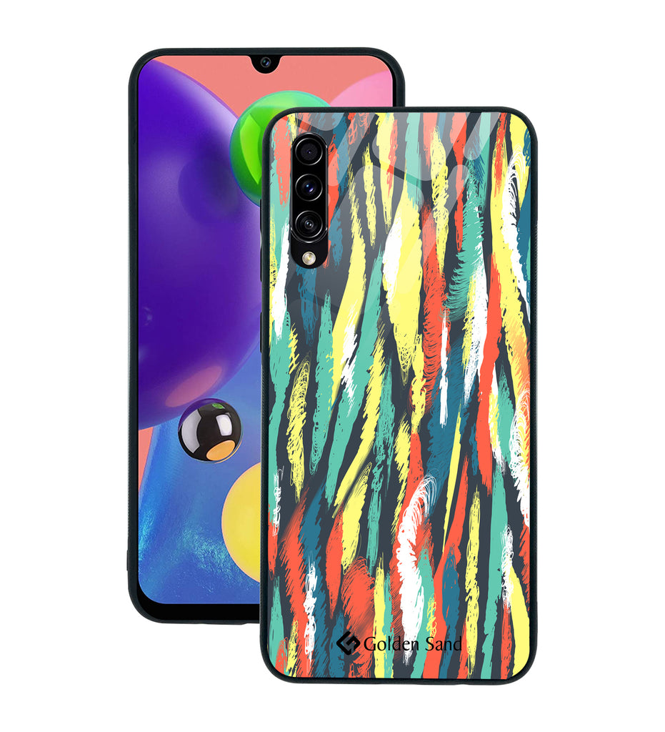 Samsung Galaxy A70s Designer Case Tempered Glass Series