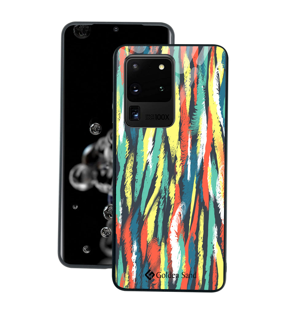 Samsung Galaxy S20 Ultra Designer Case Tempered Glass Series