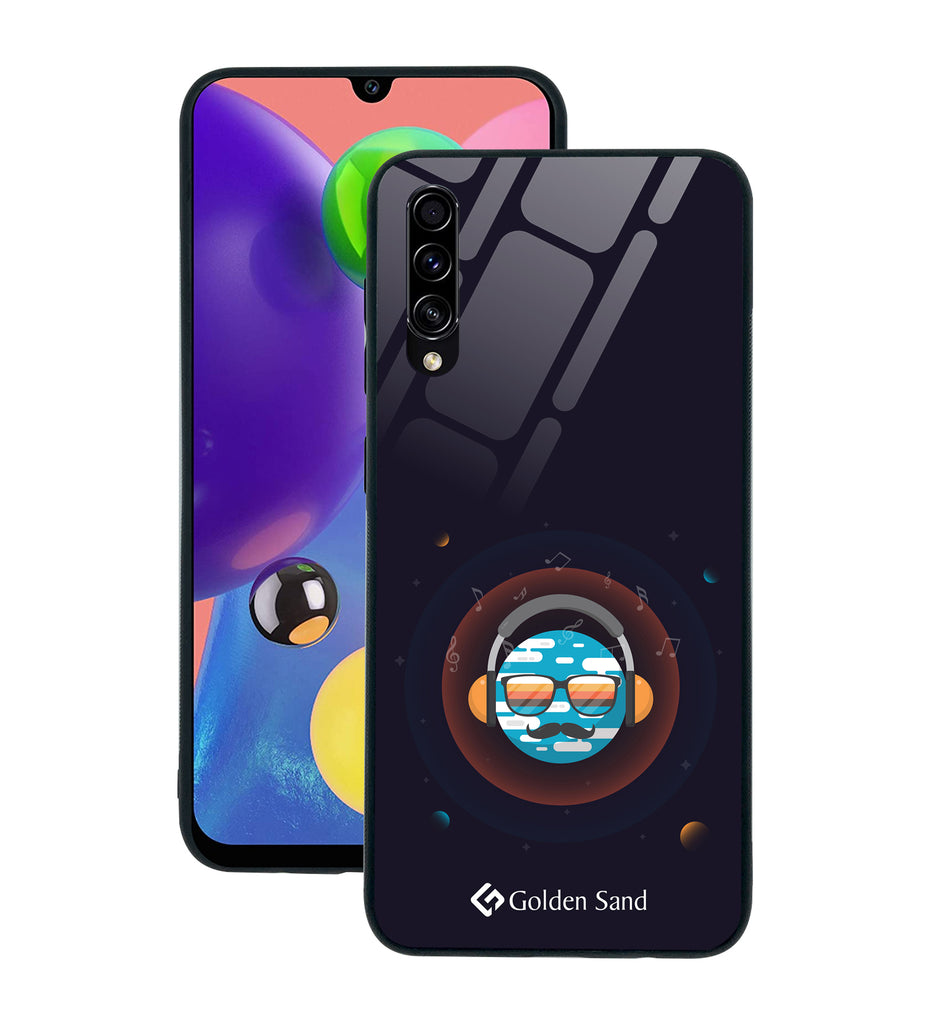 Samsung Galaxy A70s Designer Case Tempered Glass Series