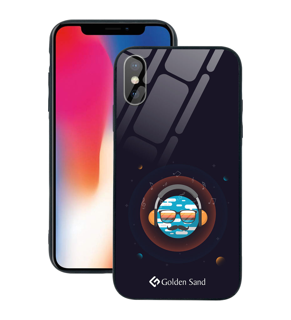 Apple iPhone X, XS Designer Case Tempered Glass Series