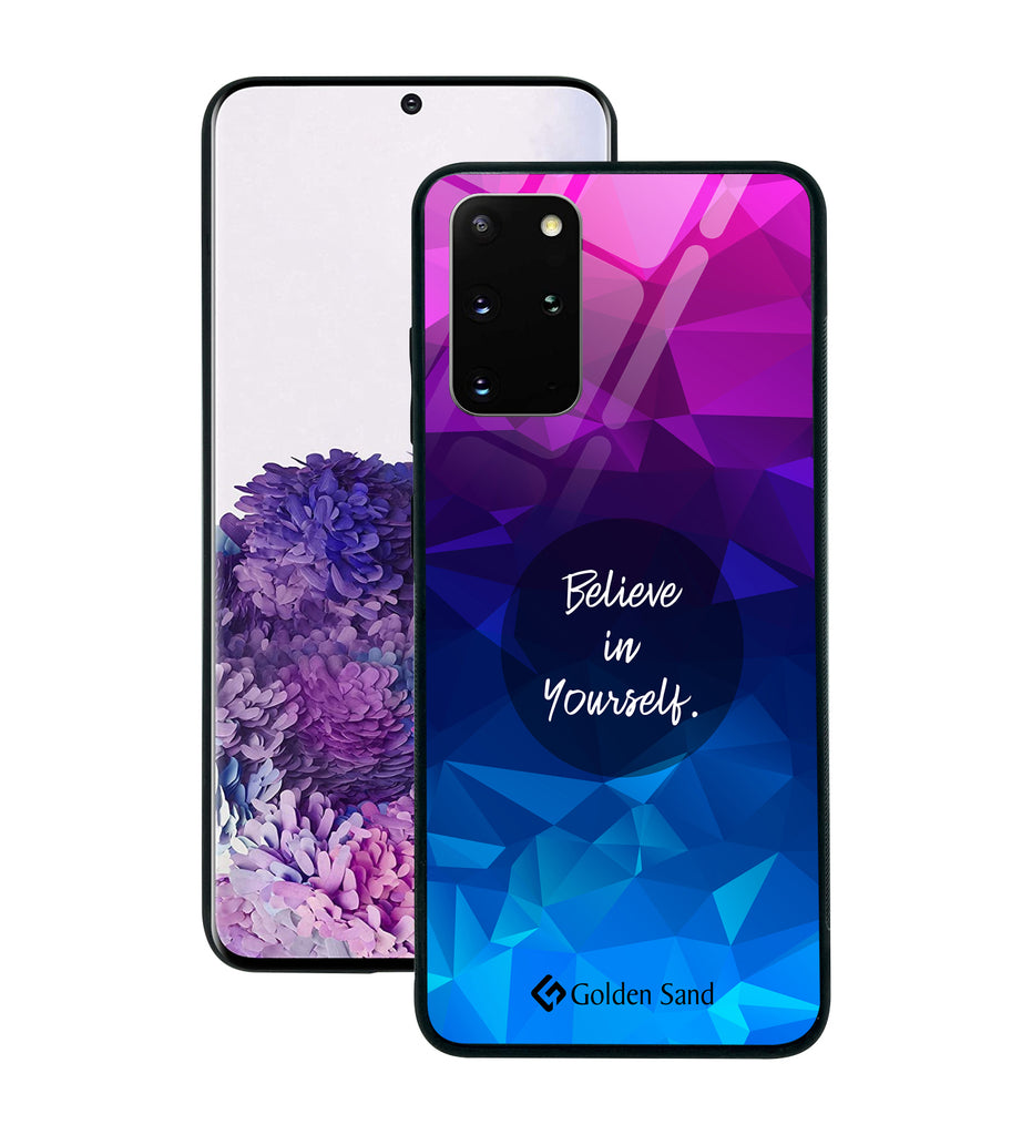 Samsung Galaxy S20 + Designer Case Tempered Glass Series