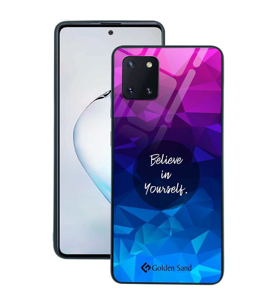 Samsung Galaxy Note10 Lite Designer Case Tempered Glass Series