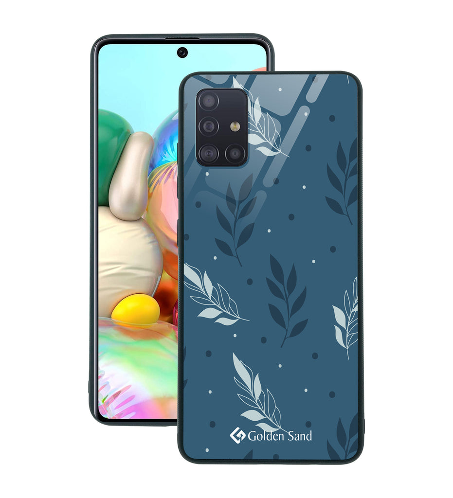Samsung Galaxy A71 Designer Case Tempered Glass Series