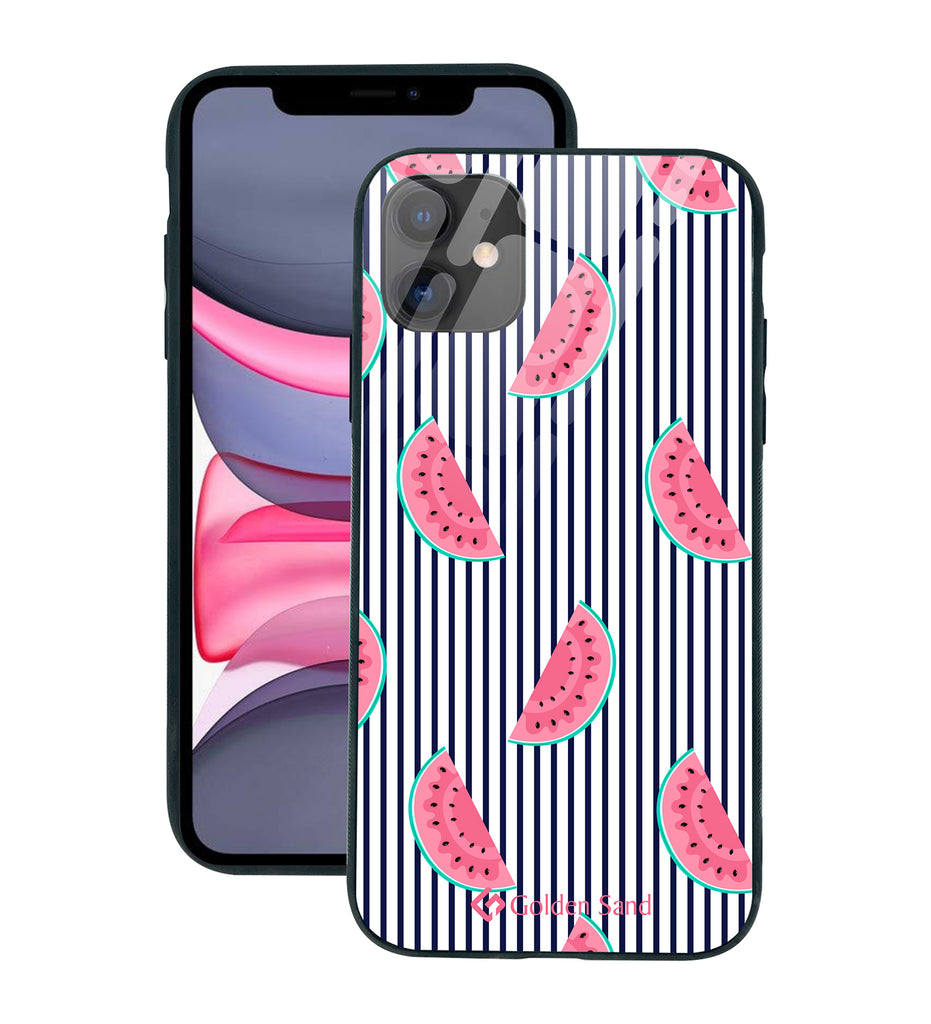 Apple iPhone 11 Designer Case Tempered Glass Series