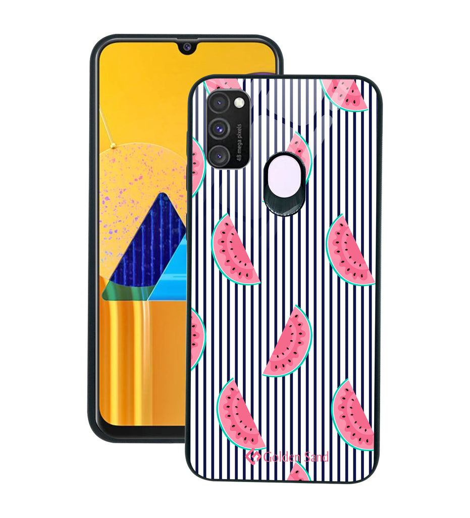 Samsung Galaxy M30s Designer Case Tempered Glass Series