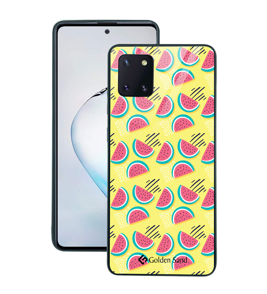 Samsung Galaxy Note10 Lite Designer Case Tempered Glass Series