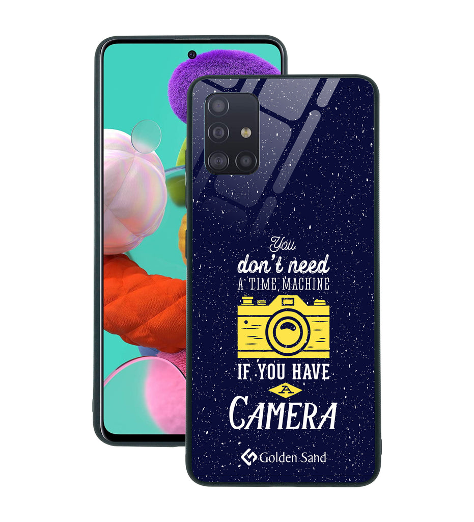 Samsung Galaxy A51 Designer Case Tempered Glass Series