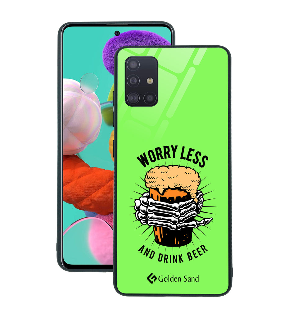 Samsung Galaxy A51 Designer Case Tempered Glass Series