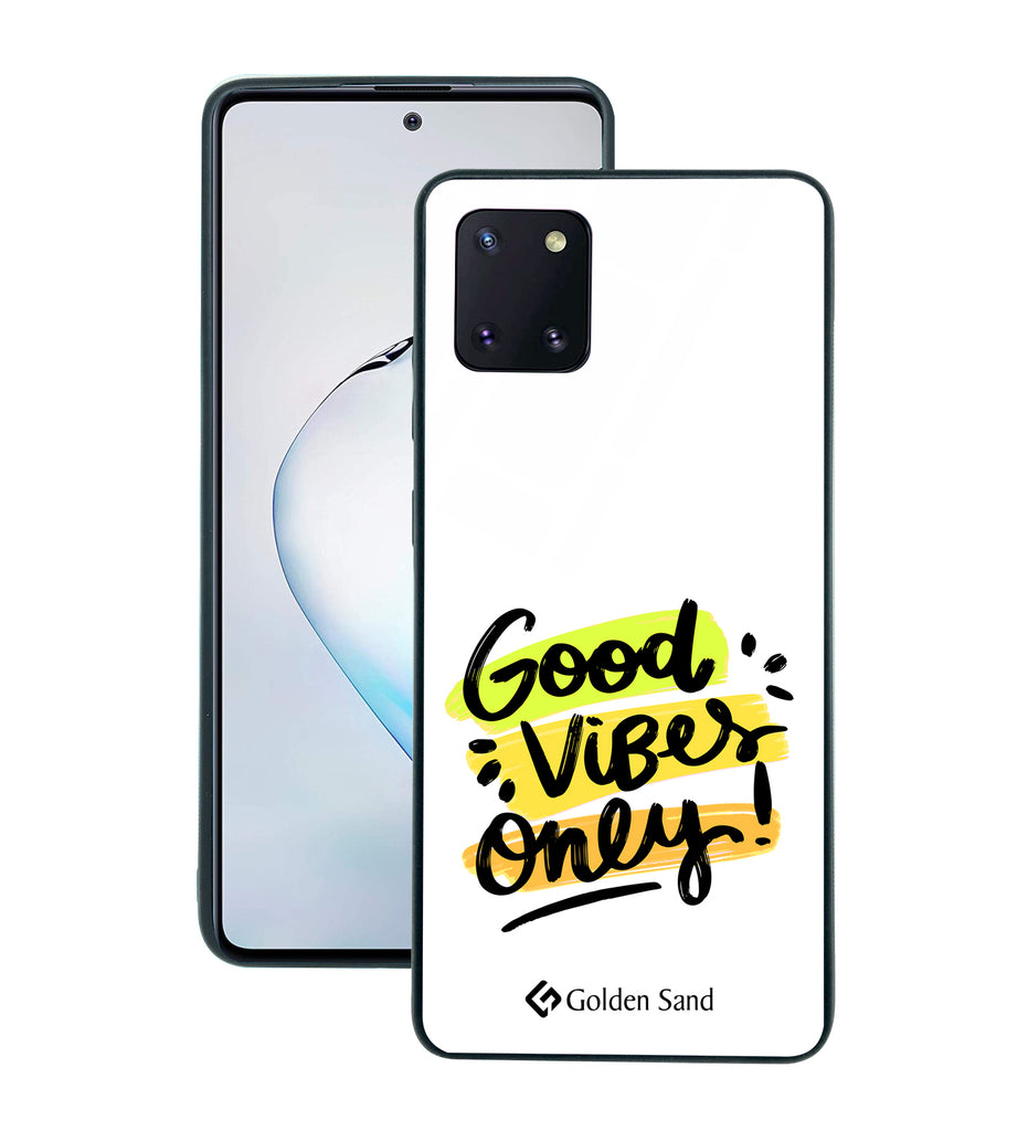 Samsung Galaxy Note10 Lite Designer Case Tempered Glass Series