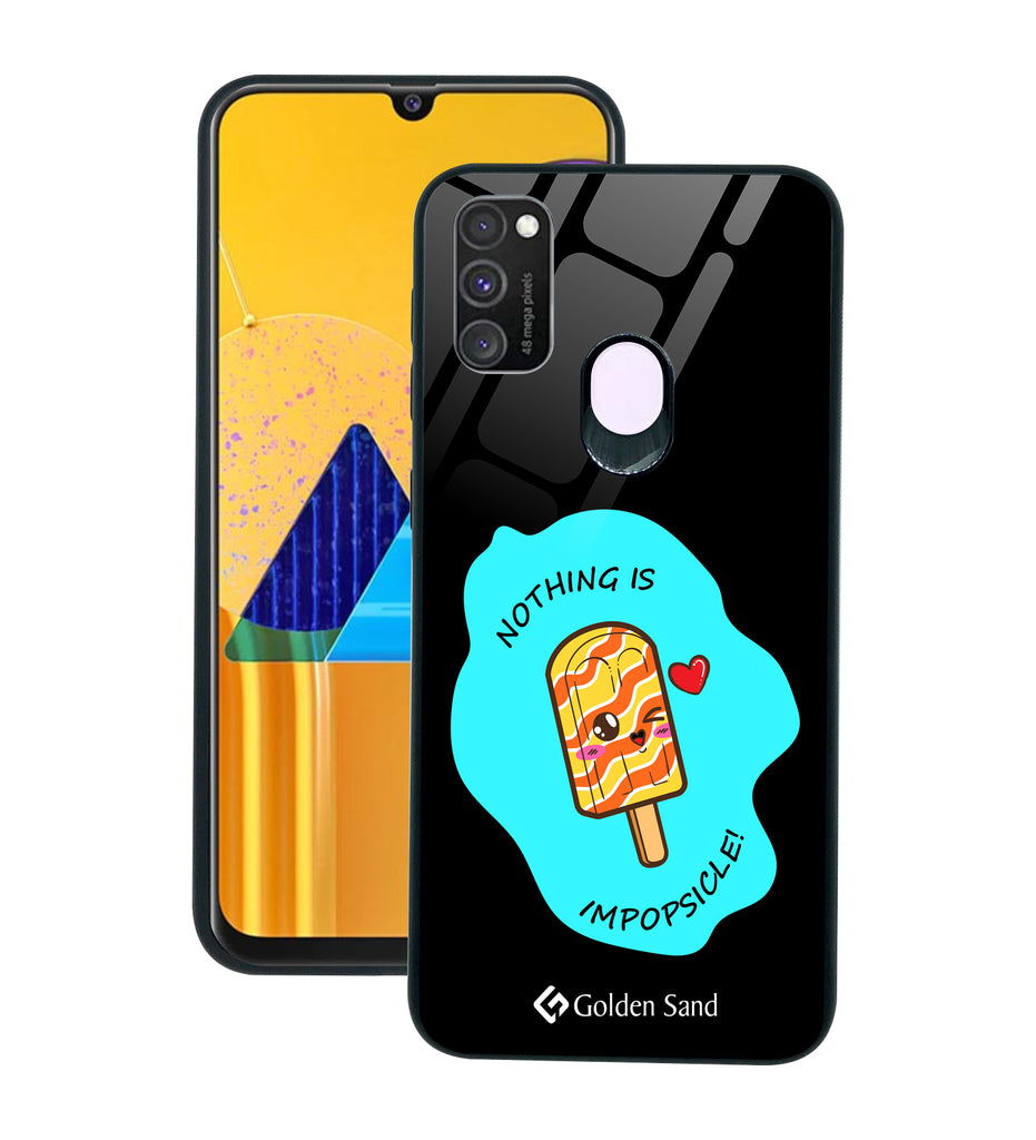 Samsung Galaxy M30s Designer Case Tempered Glass Series