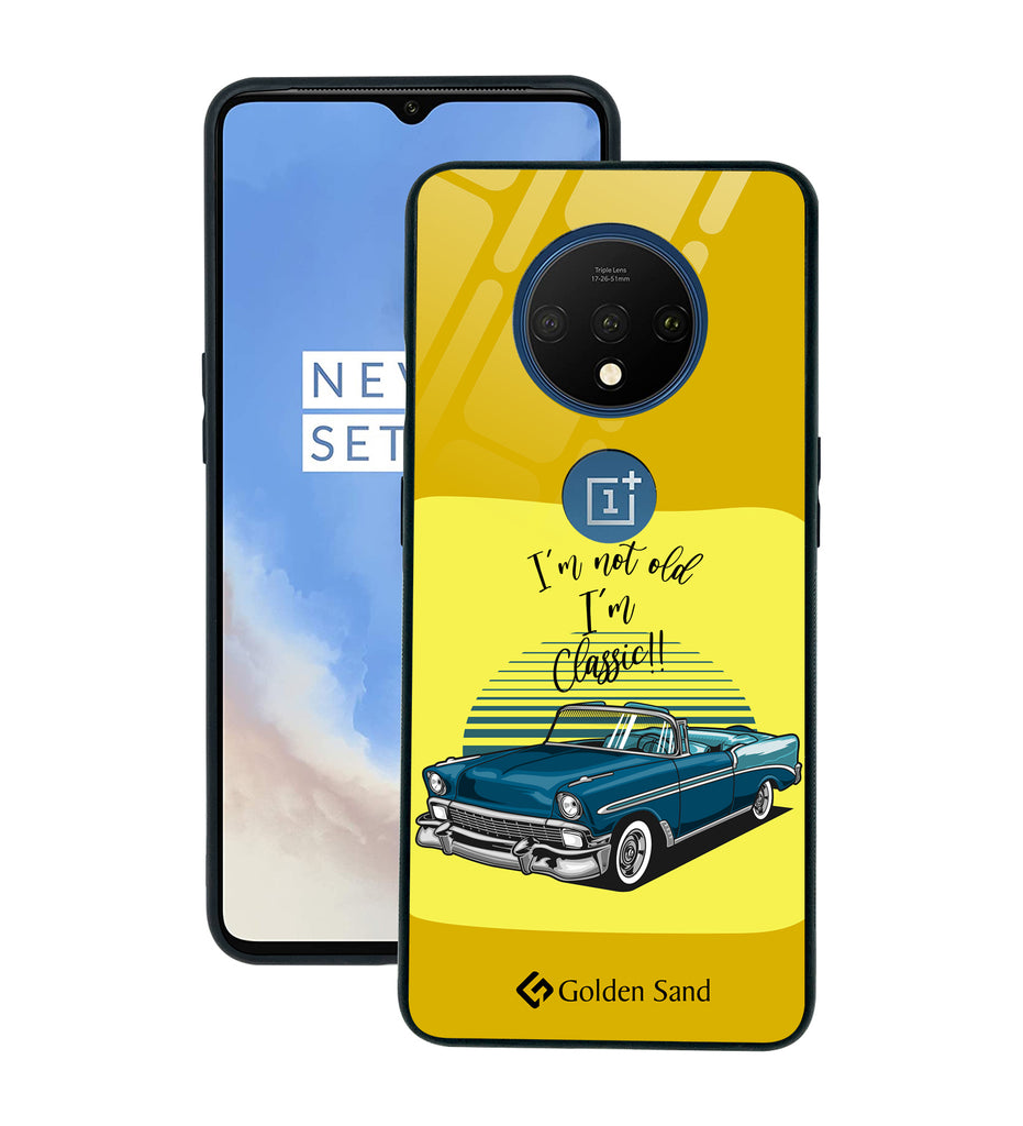 OnePlus 7T Designer Case Tempered Glass Series