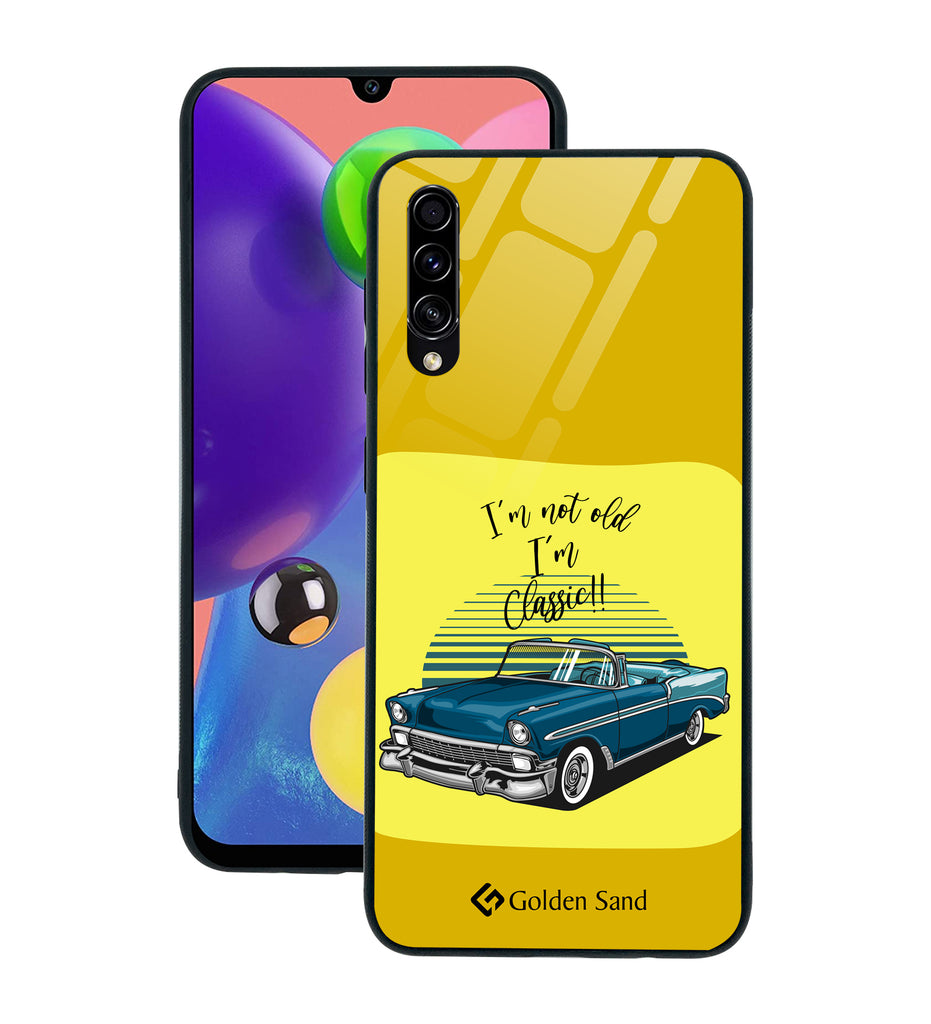 Samsung Galaxy A70s Designer Case Tempered Glass Series