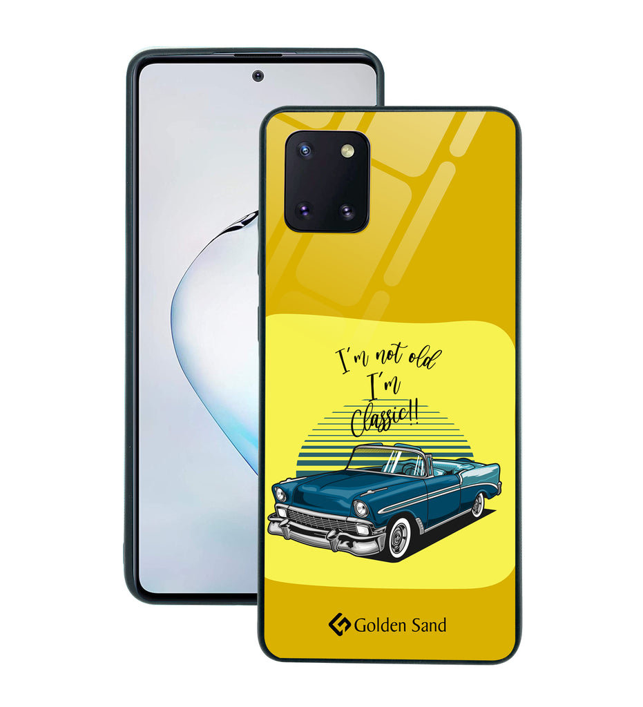 Samsung Galaxy Note10 Lite Designer Case Tempered Glass Series