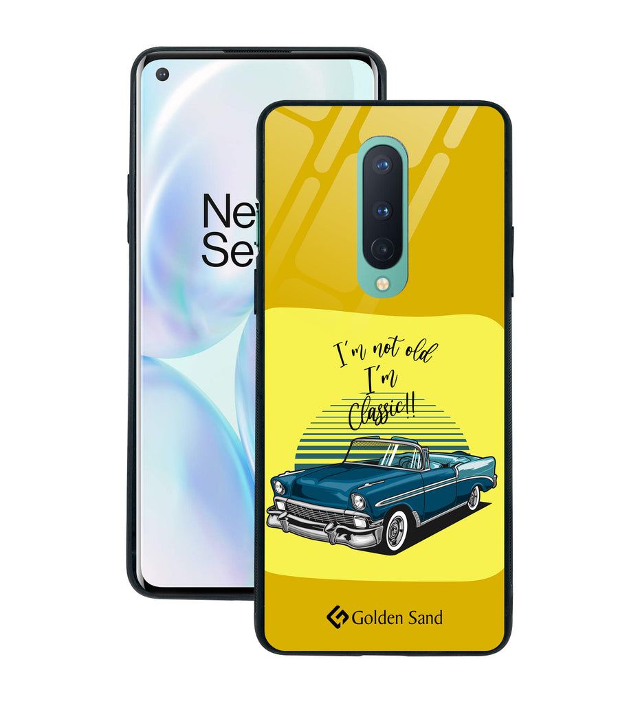 OnePlus 8 Designer Case Tempered Glass Series