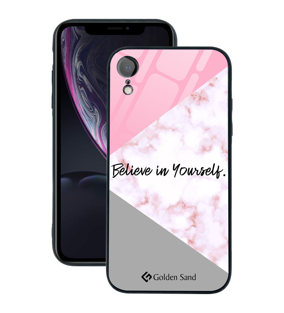 Apple iPhone XR Designer Case Tempered Glass Series