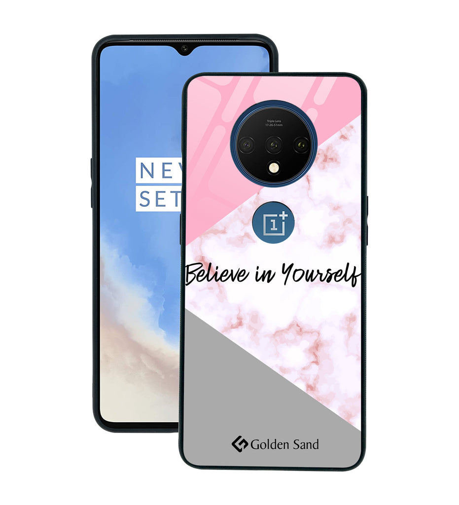 OnePlus 7T Designer Case Tempered Glass Series