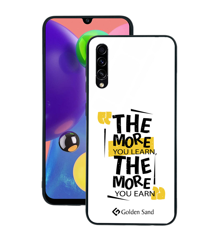 Samsung Galaxy A70s Designer Case Tempered Glass Series