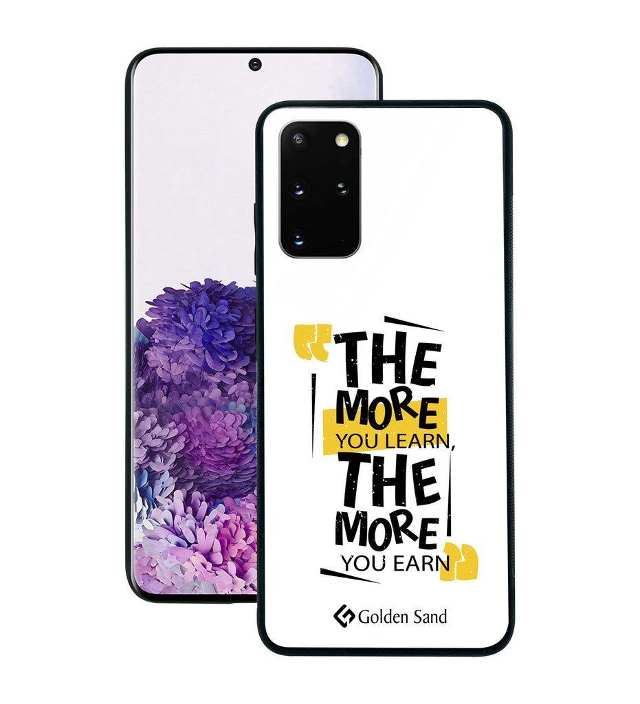 Samsung Galaxy S20 + Designer Case Tempered Glass Series