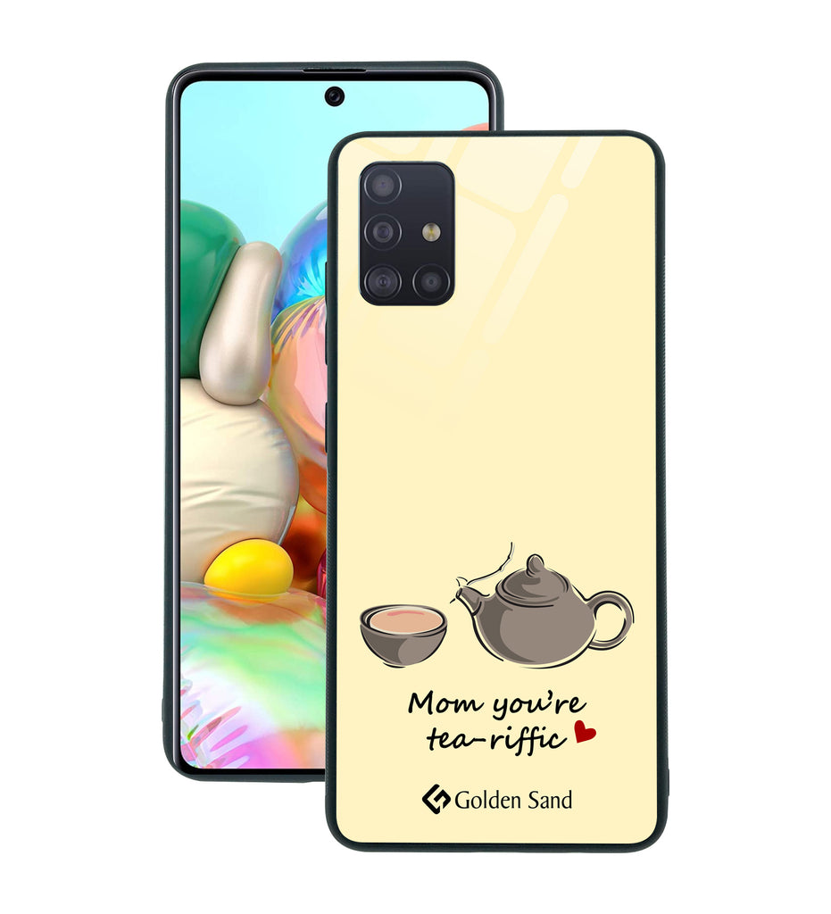 Samsung Galaxy A71 Designer Case Tempered Glass Series