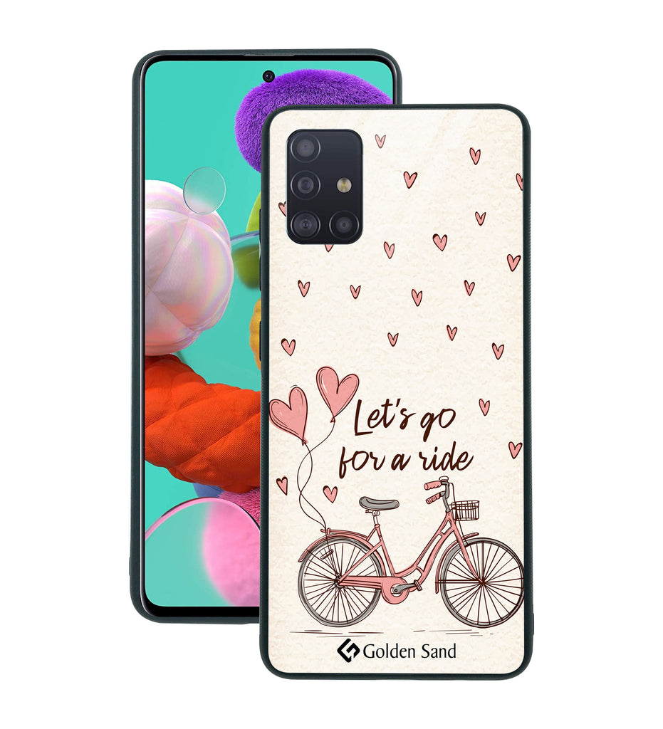 Samsung Galaxy A51 Designer Case Tempered Glass Series