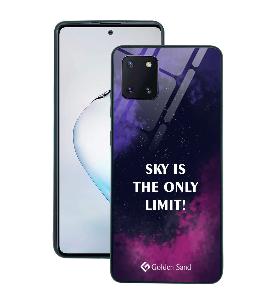 Samsung Galaxy Note10 Lite Designer Case Tempered Glass Series