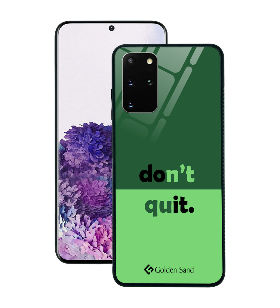 Samsung Galaxy S20 + Designer Case Tempered Glass Series