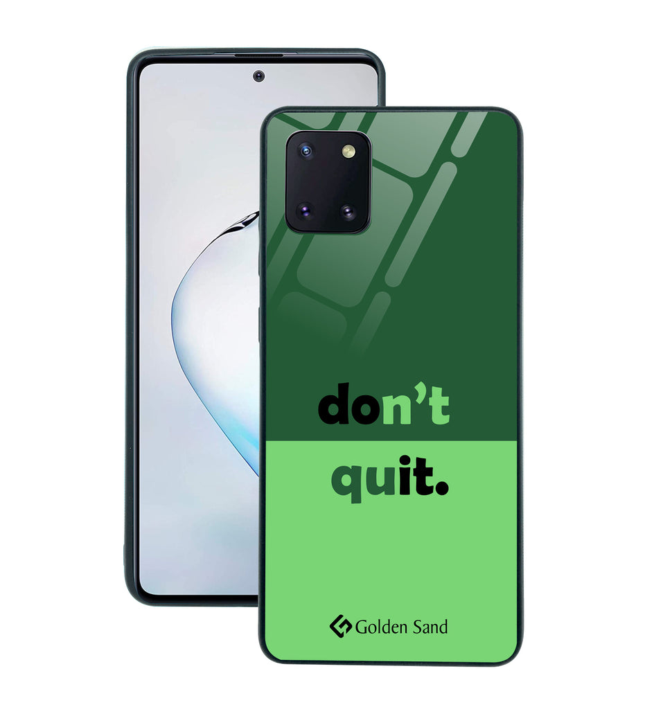Samsung Galaxy Note10 Lite Designer Case Tempered Glass Series