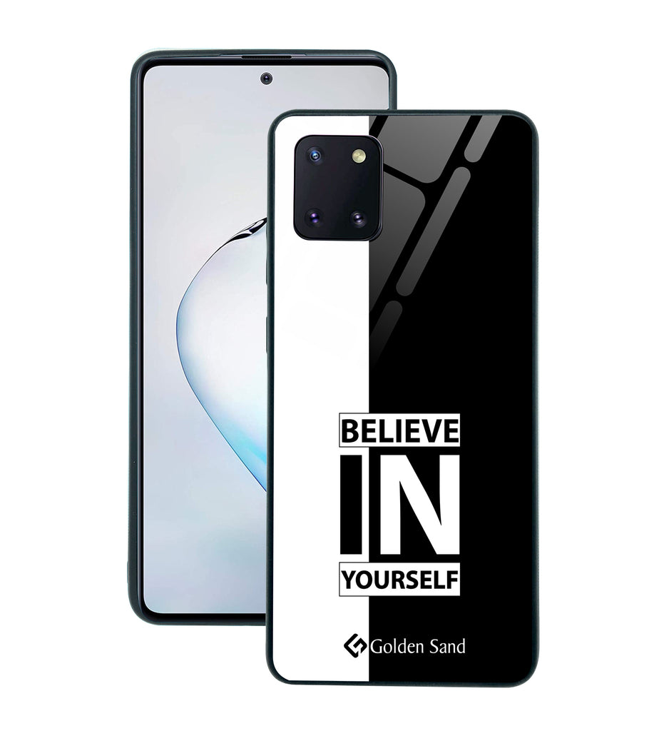 Samsung Galaxy Note10 Lite Designer Case Tempered Glass Series
