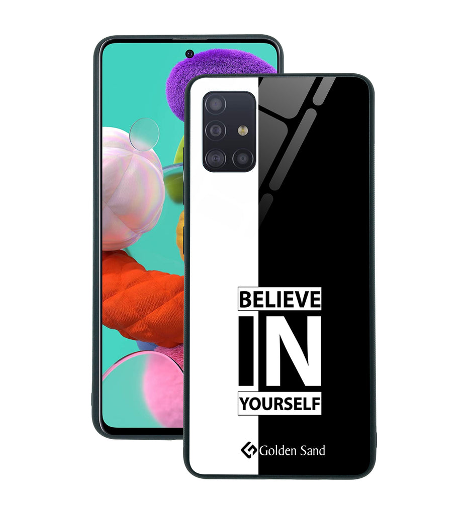 Samsung Galaxy A51 Designer Case Tempered Glass Series
