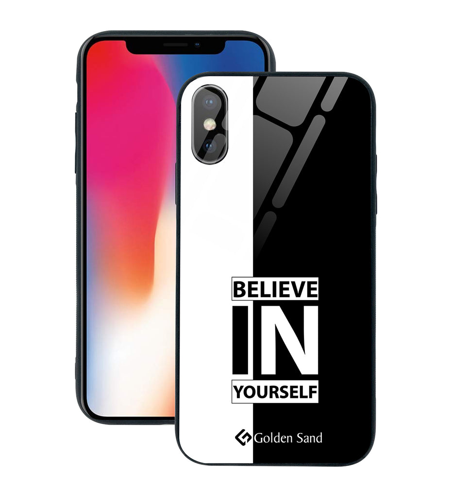 Apple iPhone X, XS Designer Case Tempered Glass Series