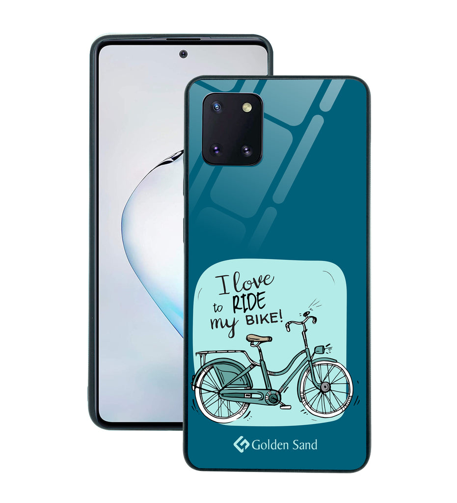 Samsung Galaxy Note10 Lite Designer Case Tempered Glass Series