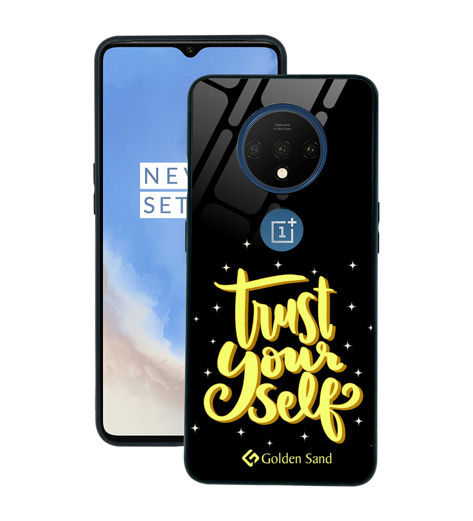 OnePlus 7T Designer Case Tempered Glass Series